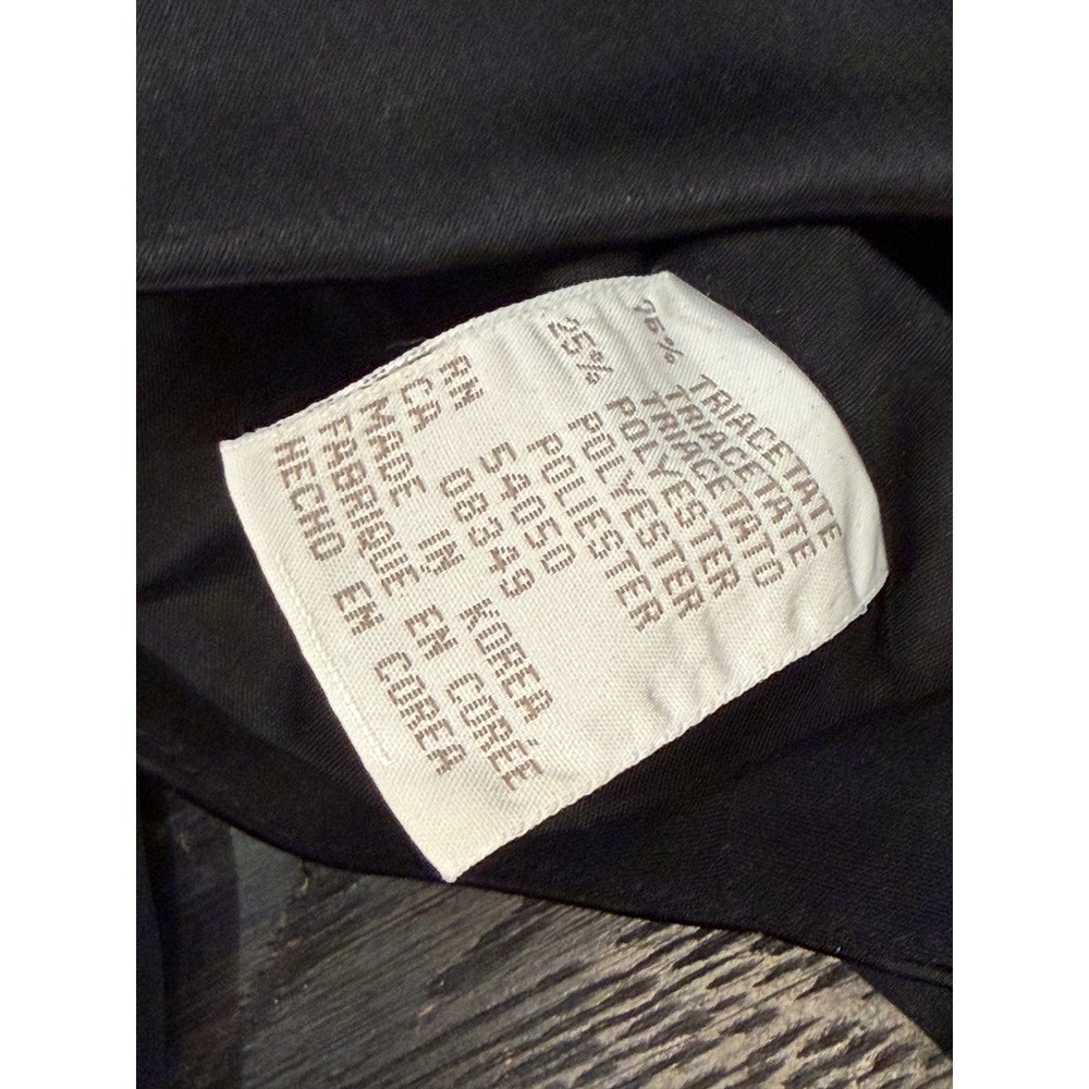 Jones New York Dress Womens 12 Black Cropped Jacket Rhinestone Buttons Bolero - Picture 6 of 8